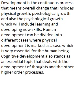 Developmental psychology chapter 1